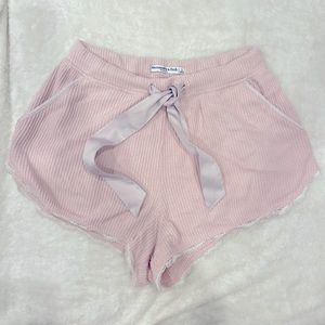 Abercrombie & Fitch Pink Loungewear Shorts
